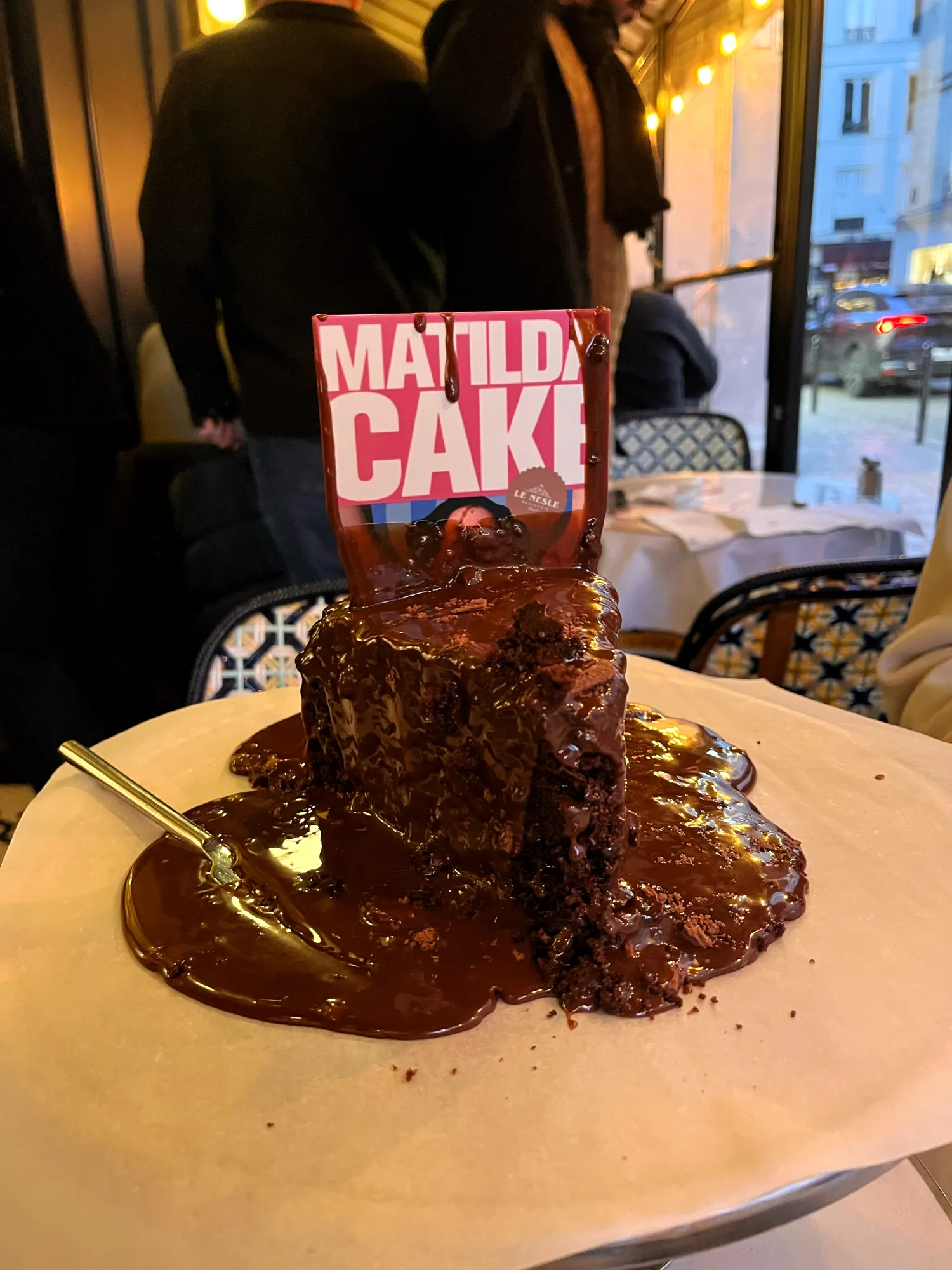 Brasserie La Nesle: o bolo da Matilde